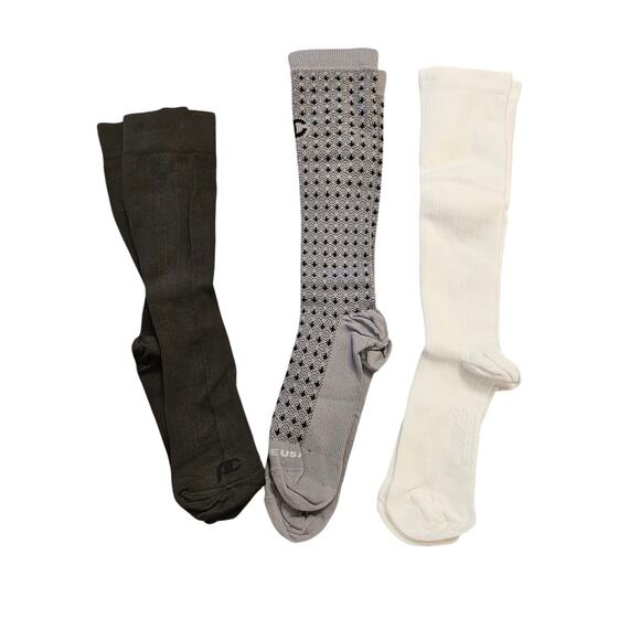 NWT Pro compression lot of 3 socks unisex S / M recovery diabetic 20-30mmhg USA - Picture 3 of 3